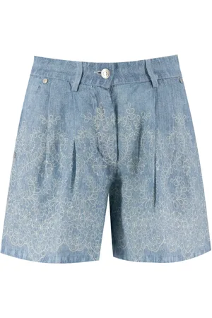 ERMANNO SCERVINO Dame, Shorts, Blå, S