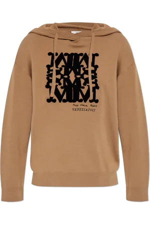 Max Mara Dame, Gensere & Hettegensere, Brun, XS