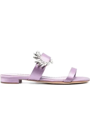 Manolo Blahnik Dame, Sko, Lilla, 36 EU