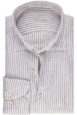 Stenströms Herre, Skjorter, Grå, 2XL