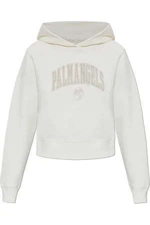 Palm Angels Dame, Gensere & Hettegensere, Hvit, S