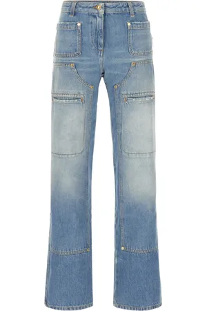 Palm Angels Dame, Jeans, Blå, W25
