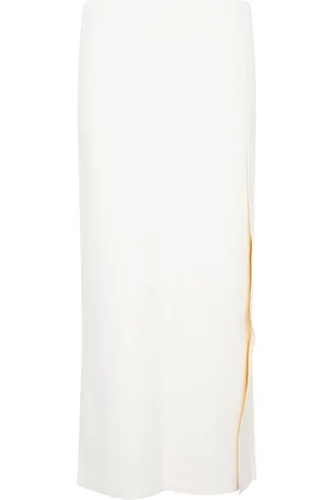 Jil Sander Dame, Skjørt, Hvit, S