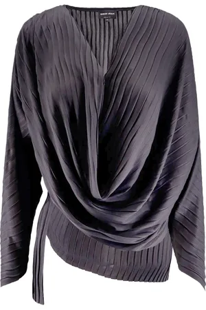 Giorgio Armani Dame, Bluser & Skjorter, Grå, M