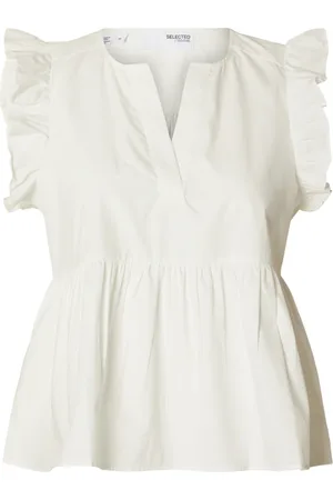 SELECTED Dame, Bluser & Skjorter, Hvit, XL