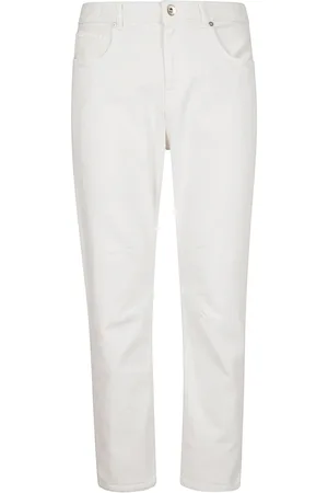 ELEVENTY Herre, Jeans, Hvit, W32