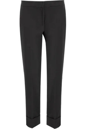 ERMANNO SCERVINO Dame, Bukser, Svart, S