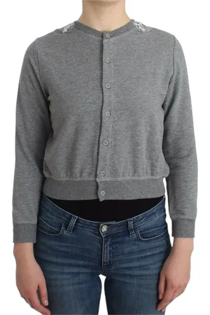 ERMANNO SCERVINO Dame, Strikkevarer, Grå, S