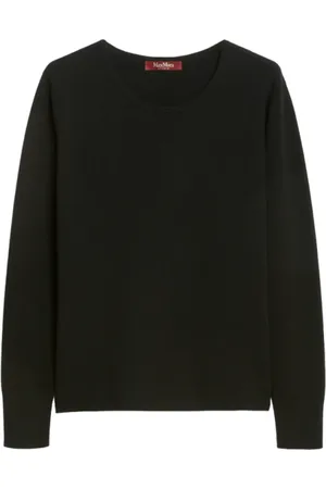 Max Mara Dame, Strikkevarer, Svart, M