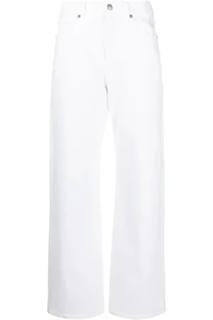 P.A.R.O.S.H. Dame, Jeans, Hvit, L