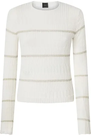 Pinko Dame, Strikkevarer, Hvit, XS