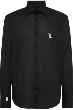 BILLIONAIRE Herre, Skjorter, Svart, L