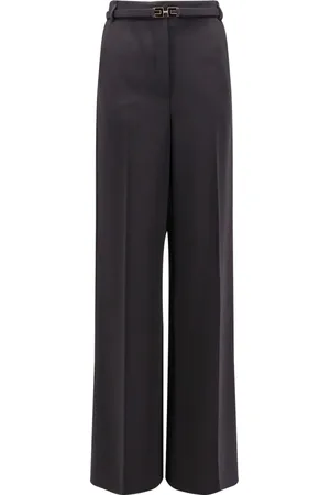 Elisabetta Franchi Dame, Bukser, Svart, XL