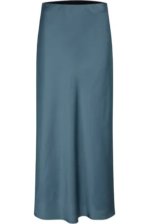 Bruuns Bazaar Dame, Skjørt, Blå, XL