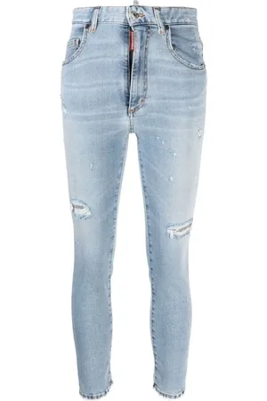 Dsquared2 Dame, Jeans, Blå, M