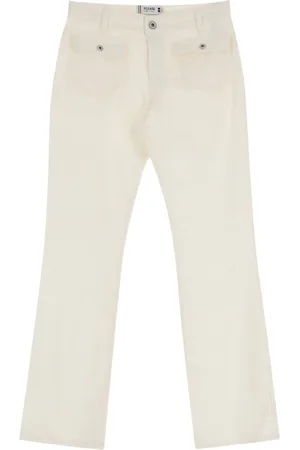 Please Dame, Jeans, Hvit, 2XS