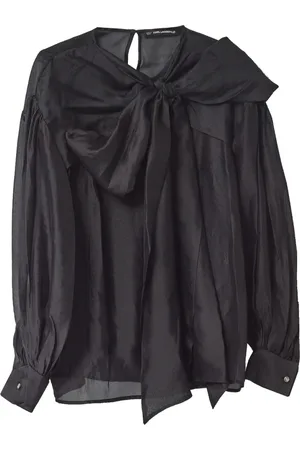 Karl Lagerfeld Dame, Bluser & Skjorter, Svart, S