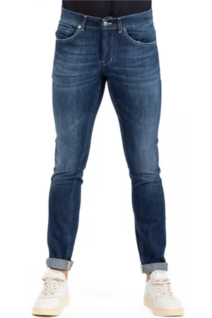 Dondup Herre, Jeans, Blå, W35