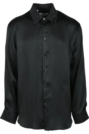 Msgm Herre, Skjorter, Svart, M
