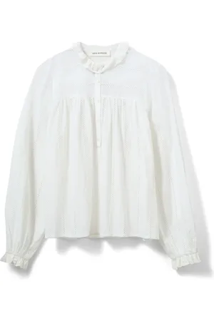 Sofie Schnoor Dame, Bluser & Skjorter, Hvit, M