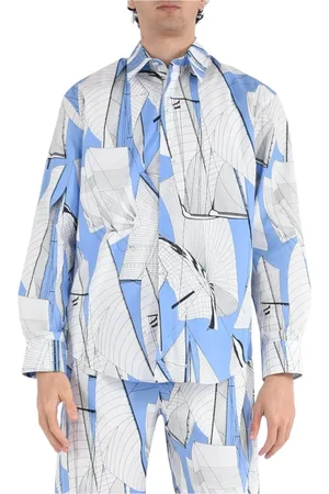 Msgm Herre, Skjorter, Flerfarget, 2XL