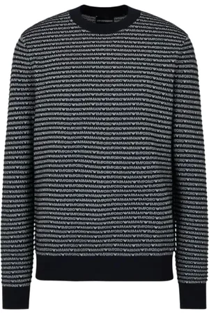 Emporio Armani Herre, Gensere & Hettegensere, Blå, L