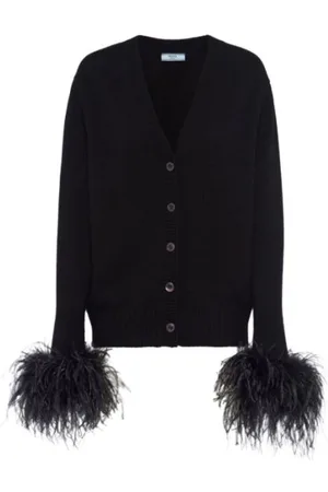 Prada Dame, Strikkevarer, Svart, M