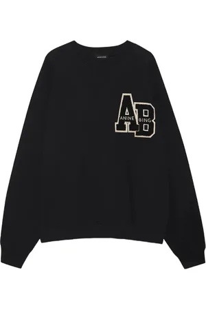 ANINE BING Dame, Gensere & Hettegensere, Svart, M