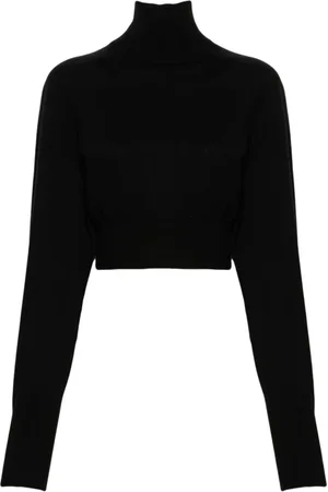 Sportmax Dame, Strikkevarer, Svart, M