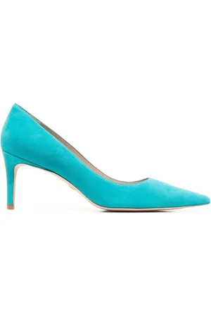 Stuart Weitzman Dame, Sko, Blå, 37 EU