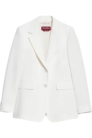 Max Mara Dame, Jakker, Hvit, S