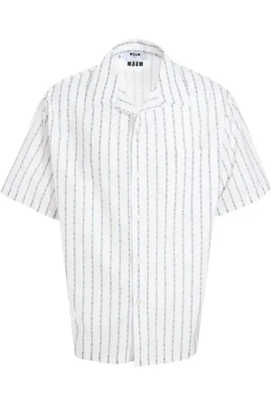 Msgm Herre, Skjorter, Hvit, XL