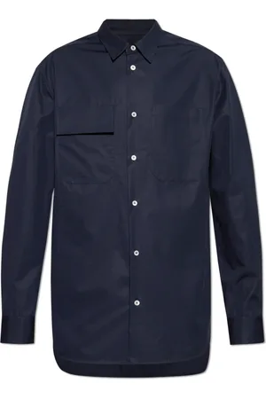 Jil Sander Herre, Skjorter, Blå, M