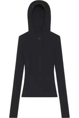 Courrèges Dame, Gensere & Hettegensere, Svart, S