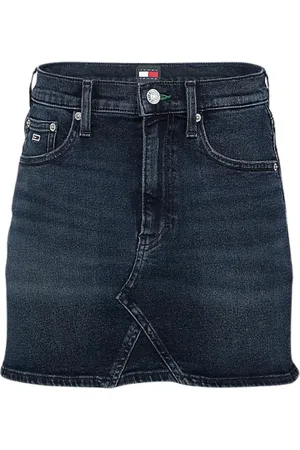 Tommy Hilfiger Dame, Skjørt, Blå, S