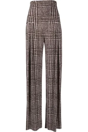 Norma Kamali Dame, Bukser, Brun, 2XS