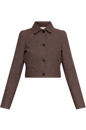 Max Mara Dame, Jakker, Brun, 2XS