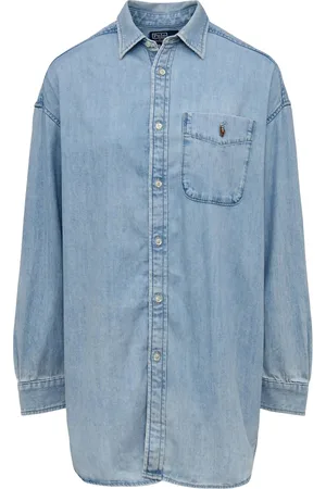Ralph Lauren Dame, Bluser & Skjorter, Blå, S