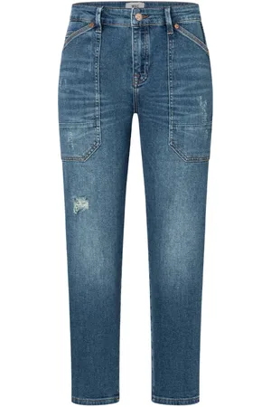Mac Dame, Jeans, Blå, 2XL