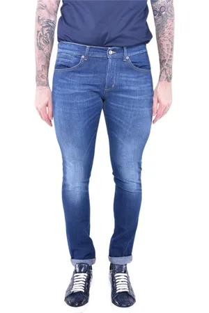 Dondup Herre, Jeans, Blå, W40
