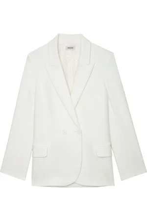 Zadig & Voltaire Dame, Jakker, Hvit, L