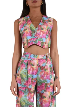 ACTUALEE Dame, Topper, Flerfarget, XL