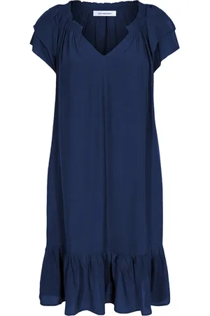 Co`Couture Dame, Kjoler, Blå, L