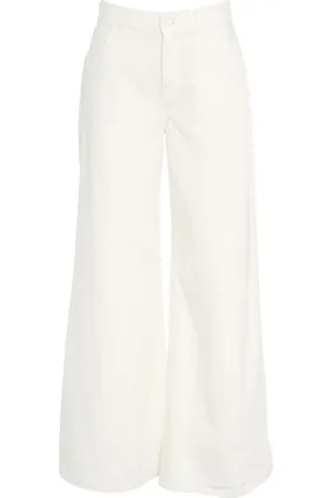 7 for all Mankind Dame, Bukser, Hvit, W27