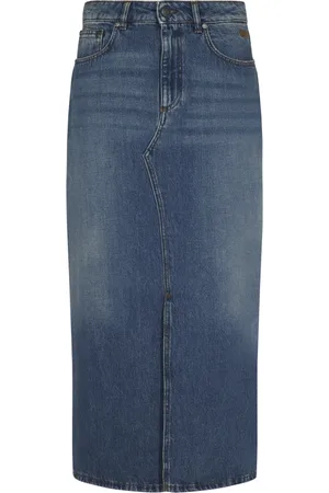 Msgm Dame, Skjørt, Blå, S
