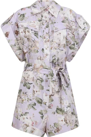 ZIMMERMANN Dame, Jumpsuits & Playsuits, Flerfarget, S