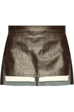 Rick Owens Dame, Skjørt, Brun, S