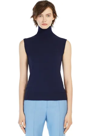 Sportmax Dame, Topper, Blå, M