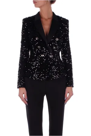 Elisabetta Franchi Dame, Jakker, Svart, S
