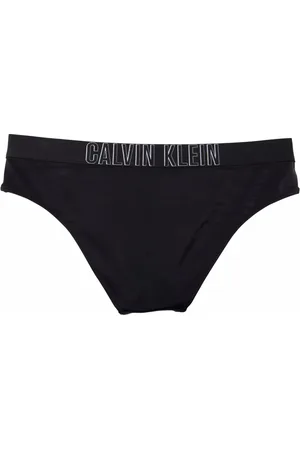 Calvin Klein Dame, Svømmetøy, Svart, L